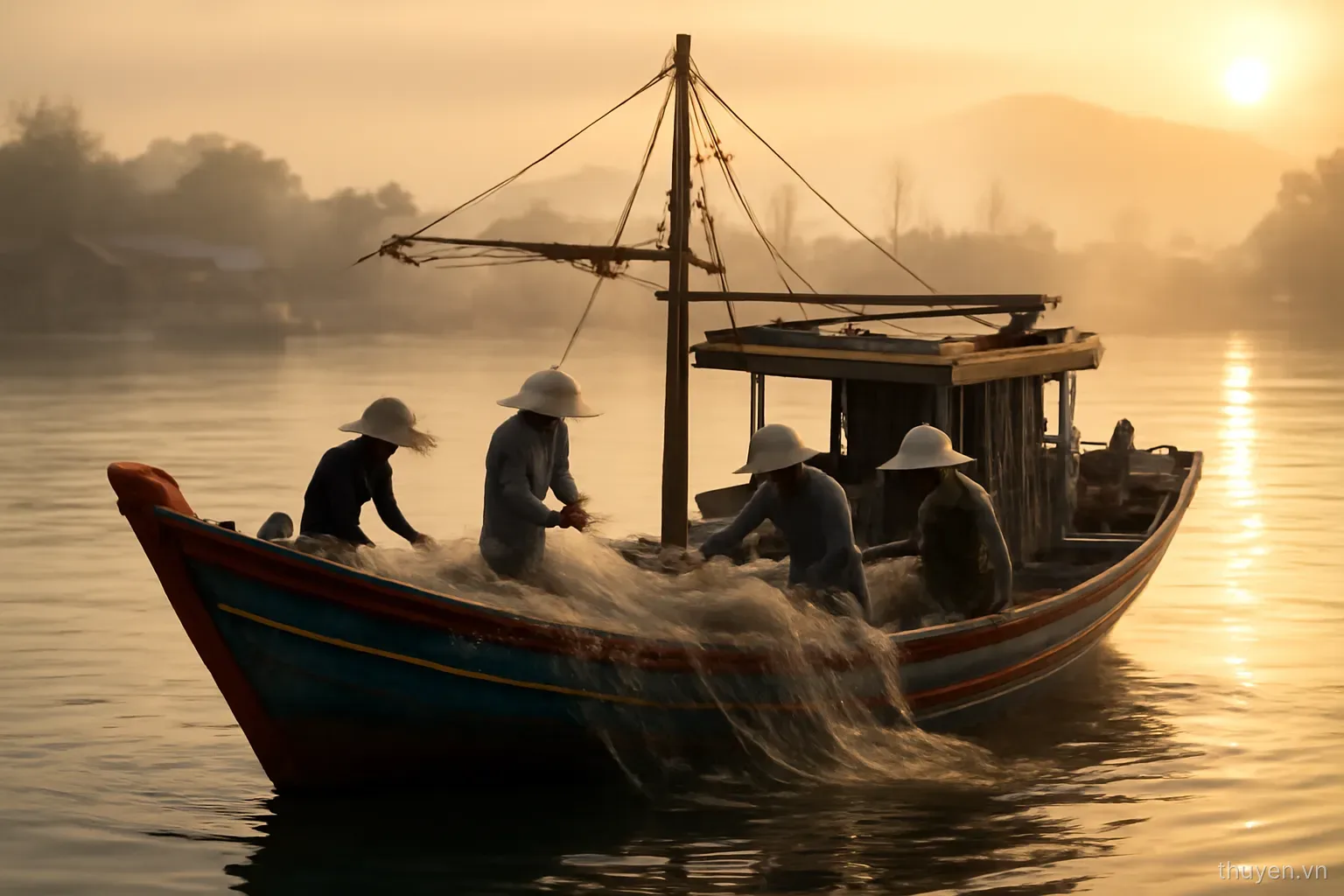 Đời Sống Làng Chài và Nghề Sông Nước: Câu Chuyện Thực Của Những Người Lênh Đênh Trên Sóng